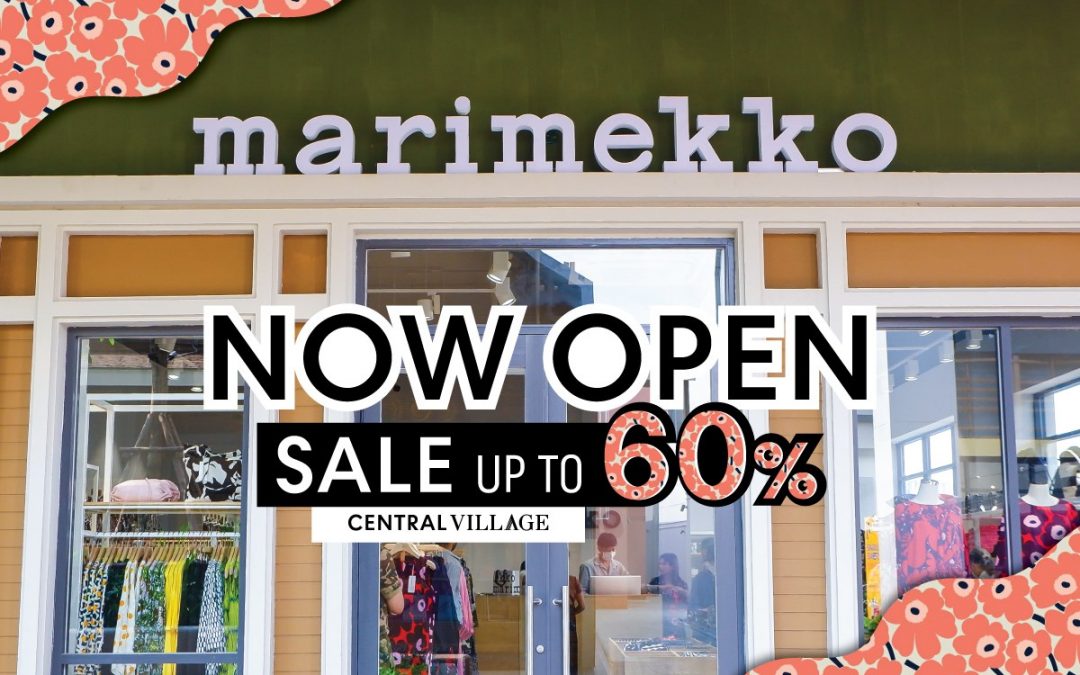 Marimekko ลดสูงสุด 60% ฉลองเปิด Outlet